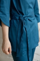Блуза медицинская, цвет лазурный 1029 46