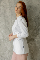 Блуза медицинская белая 1068
