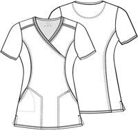 Блуза с рисунком CK608LFLY, S