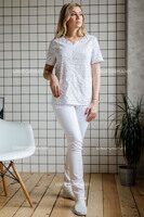 Блуза женская 330156, белая