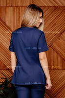 Блуза медицинская синяя 72425 50