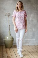 Блуза женская 30156, розовая